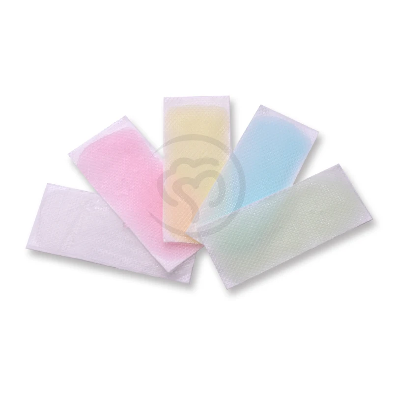 
Colorful Fruit Smell Fever Cooling Gel Patch For Baby Migraine Headache Treatment Sample Free 