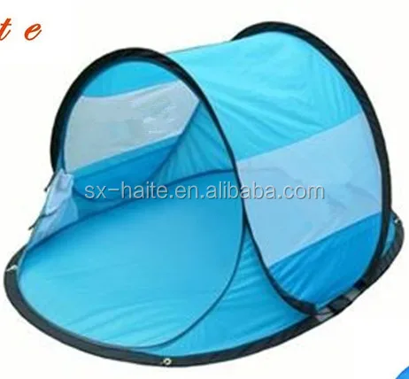 Promotional foldable beach mat with shade