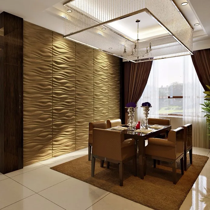 3d uv bathroom waterproof pvc marble carbon fiber wall paneling bamboo seamless rock sandwich panels walls