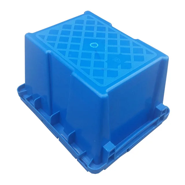 300*250*180mm small attached lid Plastic Packaging Boxes container crate
