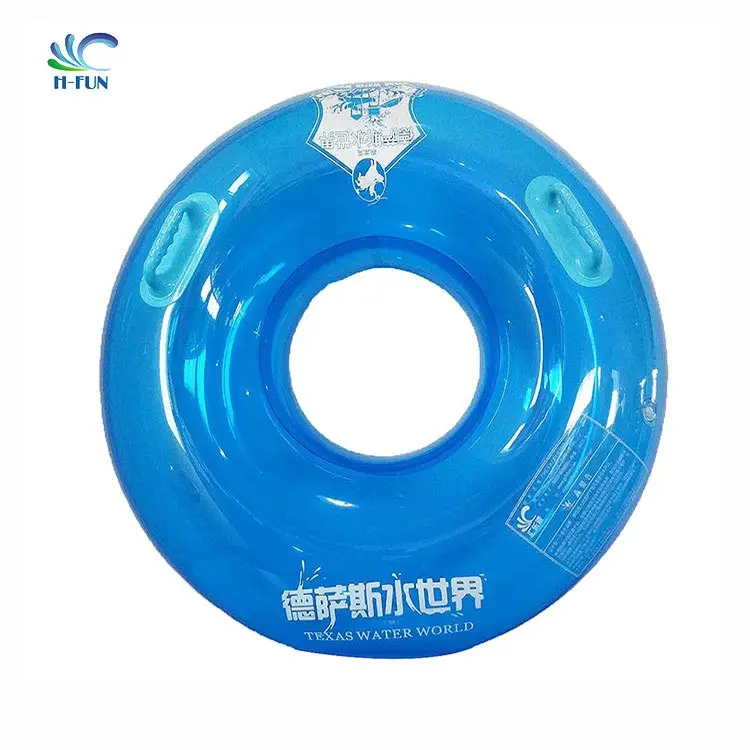 New design Pear Shape Clear Combine Solid PVC water slide tubes park equipment waterpark Tube