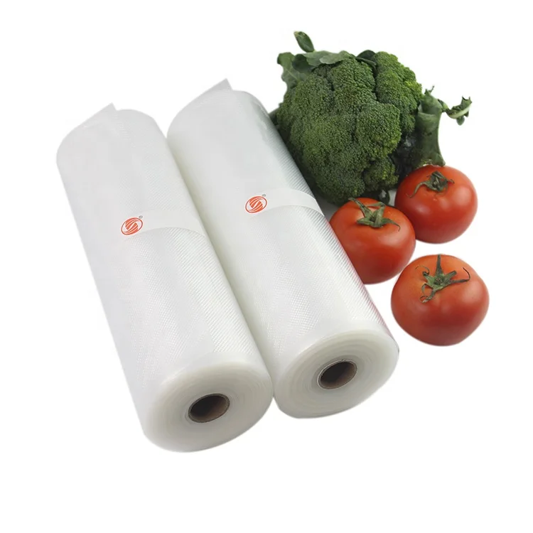 
Household Food Grade Heat Seal Embossing Preservation Vacuum Sealer Rolls 