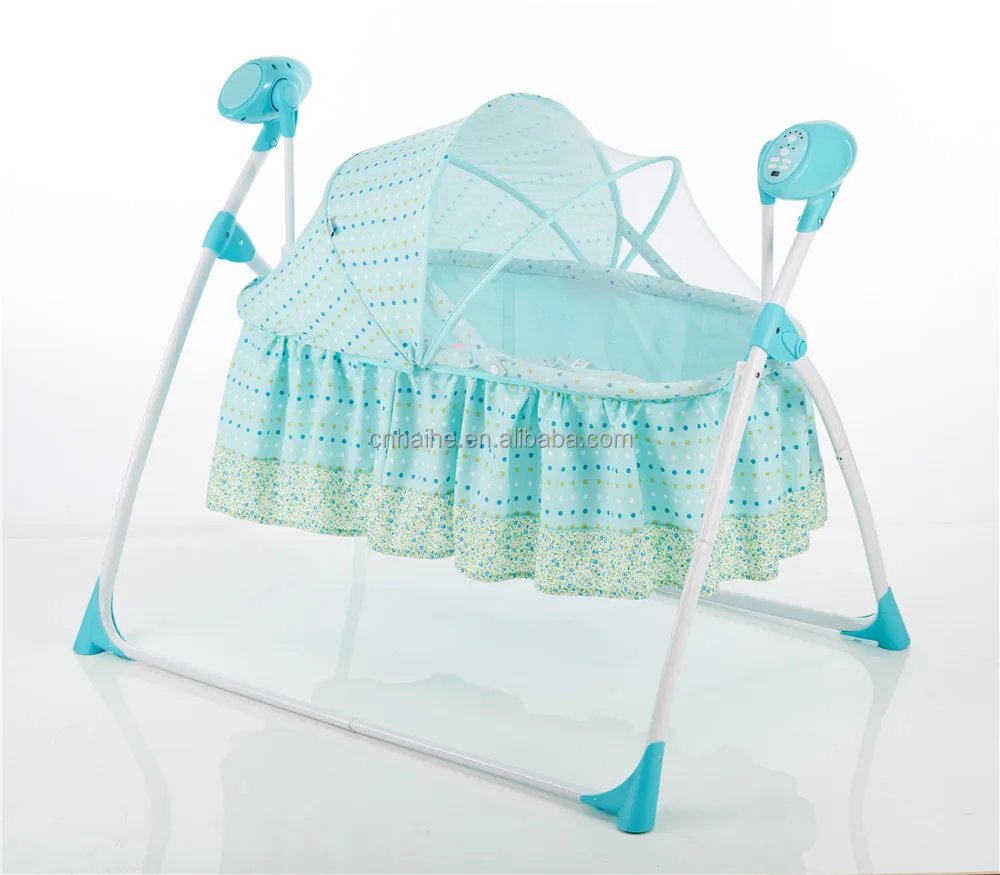 
Electric baby swing bassinet baby cradle with timer and different rocking speed baby rocker 