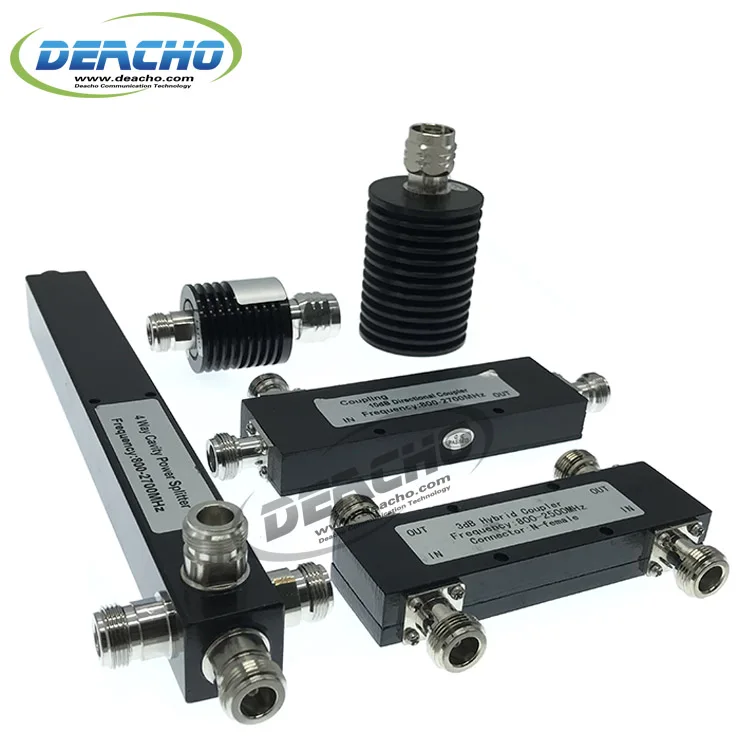 Key-press Type Variable Attenuator 10W, 3 GHz, 90dB, N port push button step attenuator