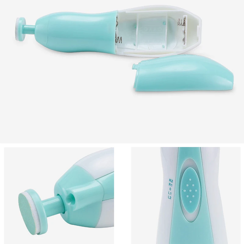 Nail clipper Baby Nail File Electric Nail Trimmer  for Newborn Children Toddlers with LED Light