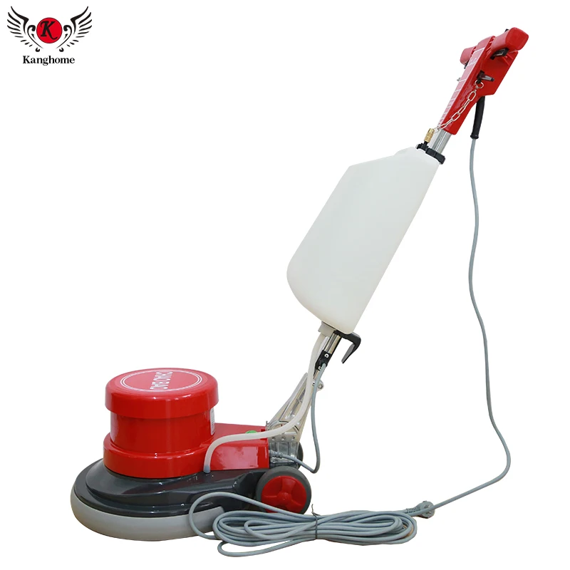 High quality 154rpm 1100W  multi-functional  floor burnisher  tile carpet cleaning machine with 17-inch brush base plate disc