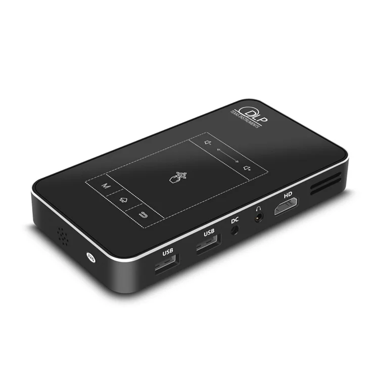  Высококачественный заводской мини-проектор для домашнего кинотеатра HD DLP дешевый наружный проектор