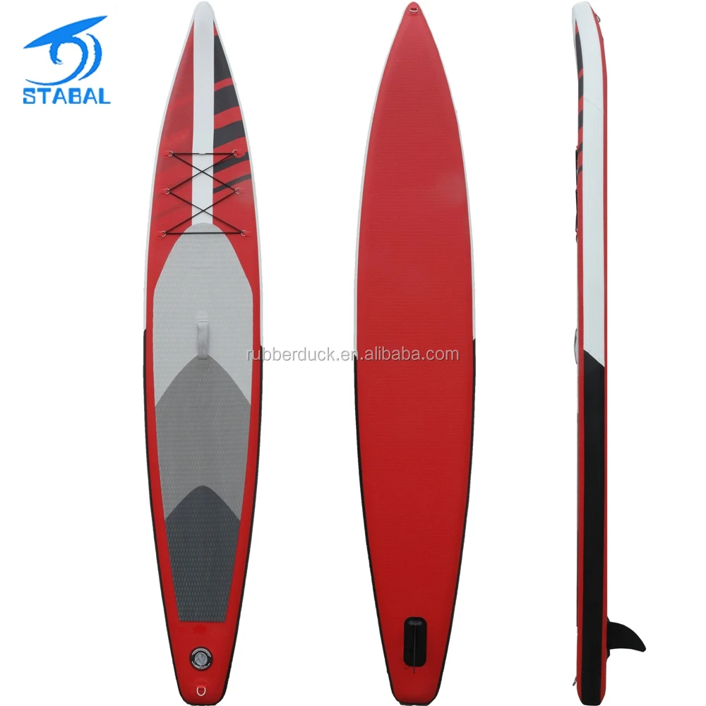 2017 new design race inflatable sup paddle board
