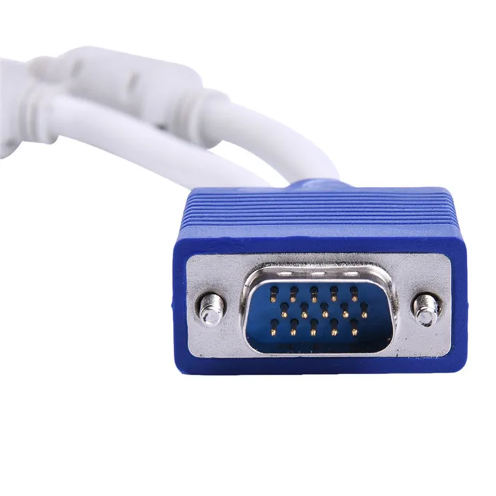 Male to female vga splitter 1 input 2 output for computer