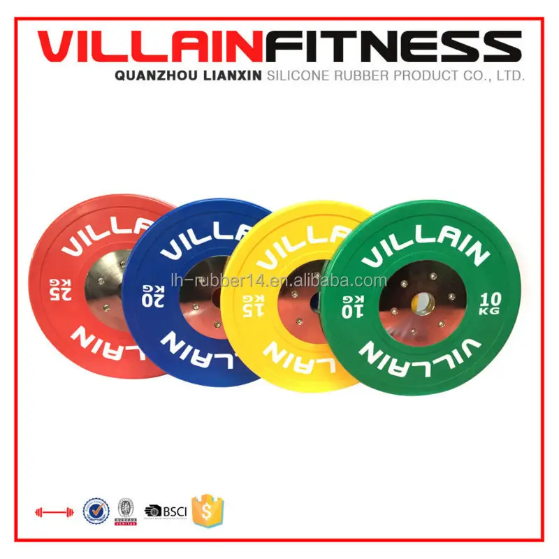 CF Professional Rubber Colored Bumper Plate 2015
