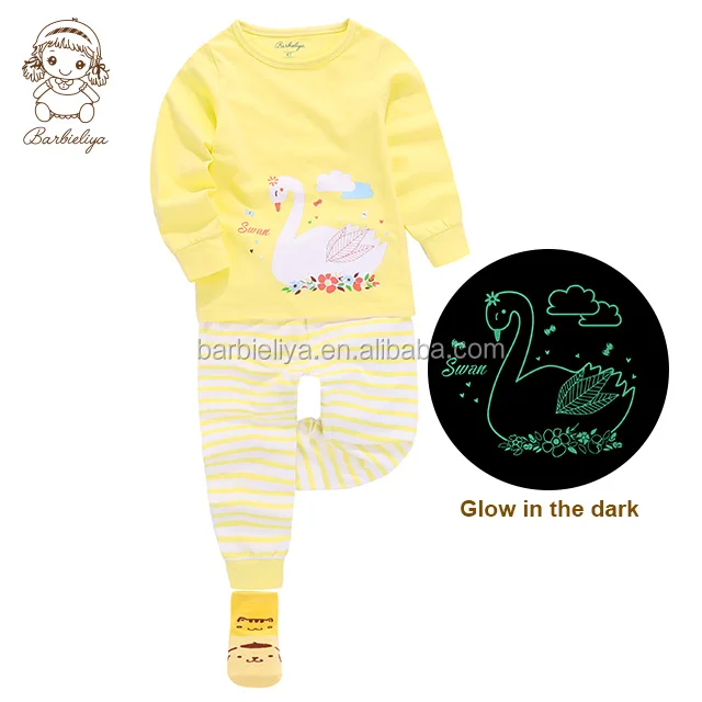 
100 cotton kids clothes wholesale children pajamas 