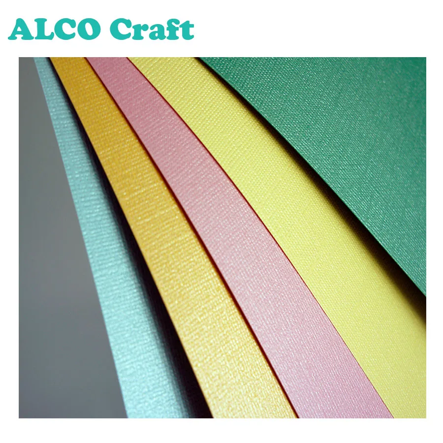 12x12 linen textured pearlized card stock paper for craft
