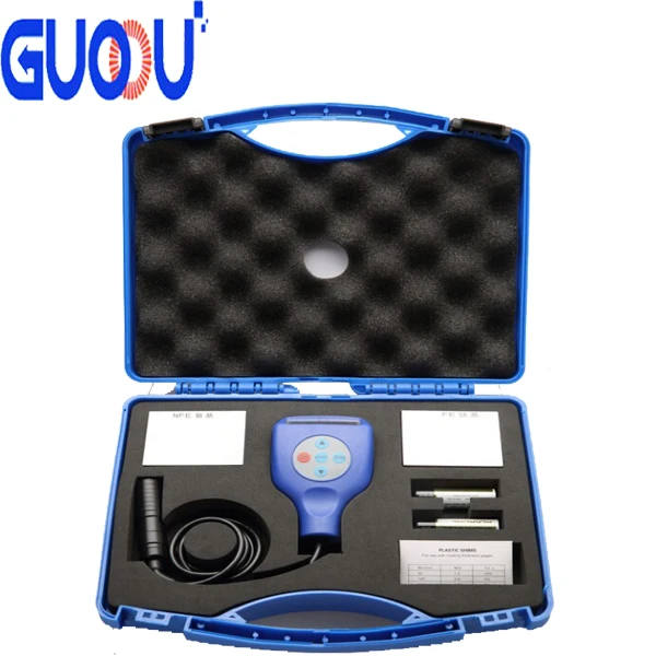 Plastic film Paint coating thickness gauge Digital a4 paper thickness measuring instrument meter