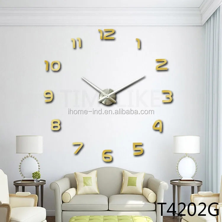 Современные часы домашнего декора декорирование интерьера часы дизайн Diy настенные часы