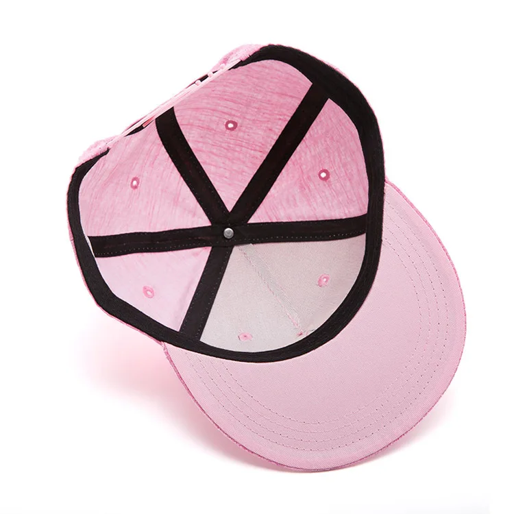 Hot Selling Fashion Kids 5 Panel Hat Snapback cap For boy girls