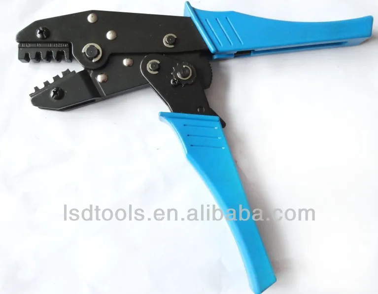 Hand tools type splice crimp pliers for non-insulated open plug-type connector 1.0-2.5mm2 crimping tool LS-03A
