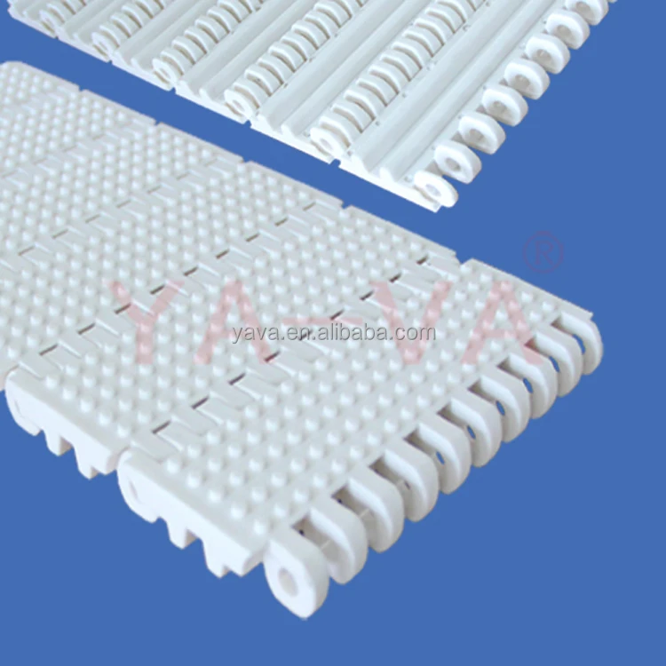 YS650-2 modular belt conveyor side guard table top modular belt