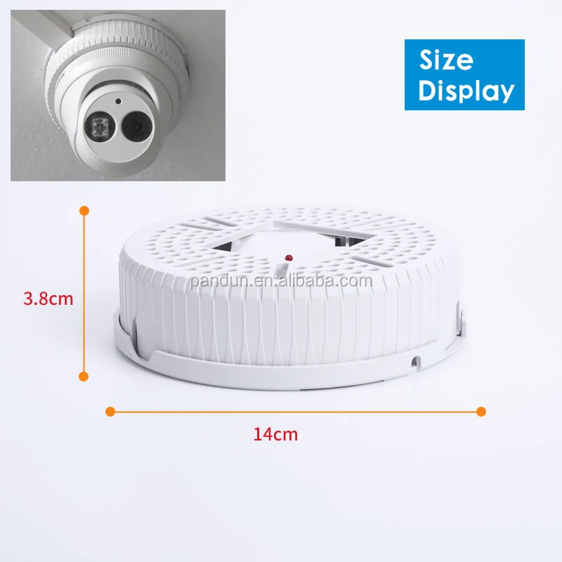 
Plastic Wall Mount Bracket 12V2A power adapter supply and bracket Two in one box for CCTV Security Dome Camera 