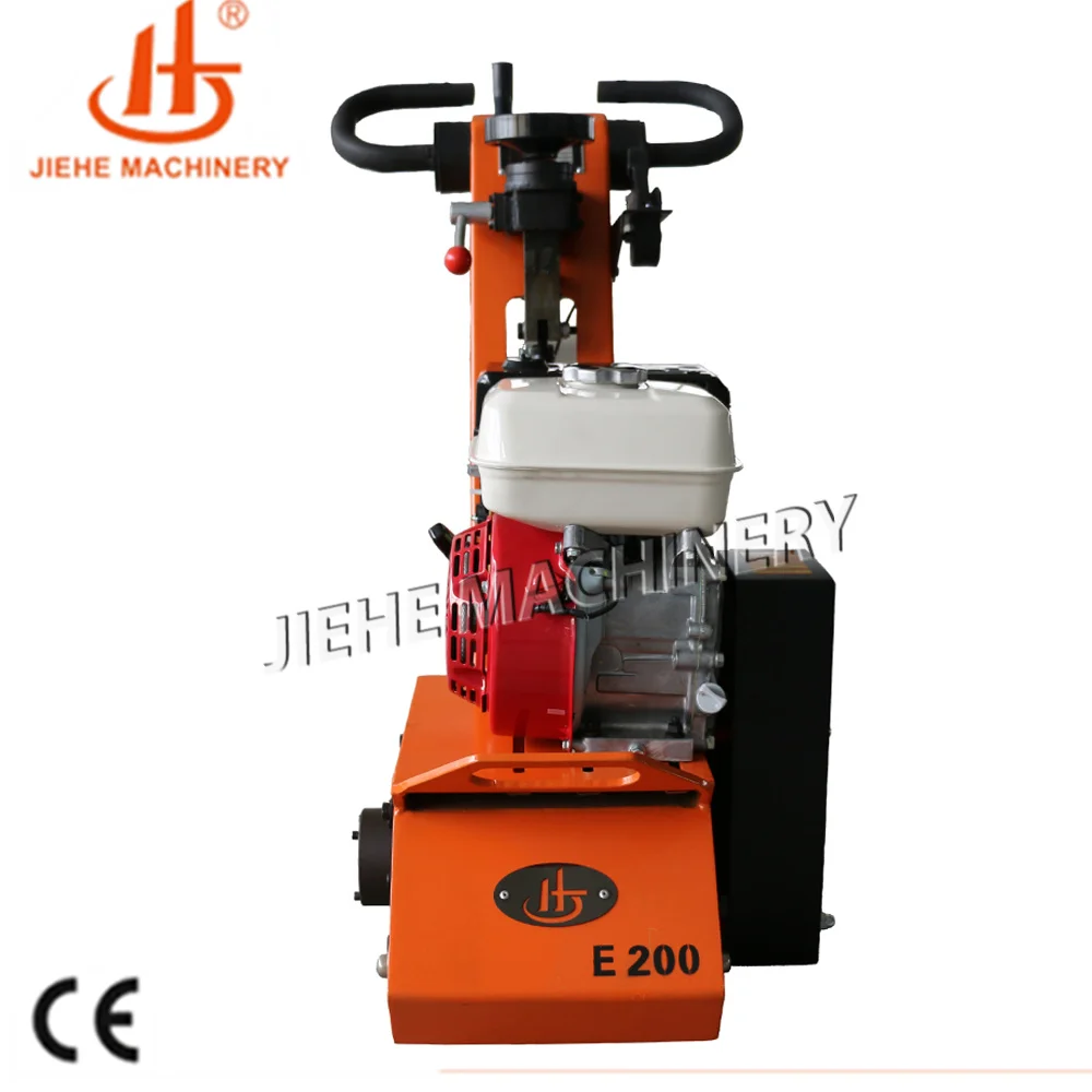 JHE-200 surface scarifier/ concrete sacrifying machine with handa gx160