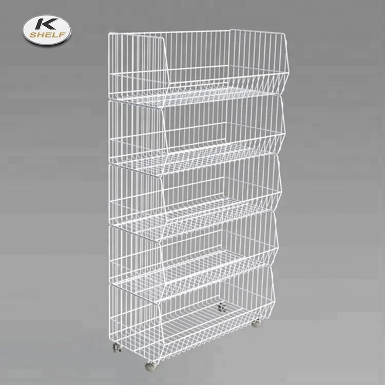 Рекламная Складная сетчатая корзина для