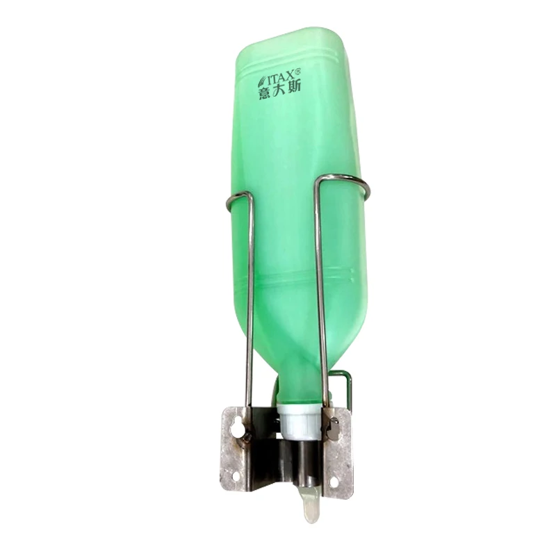 1000ML stainless steel  elbow manul  add plastic bottle liquid  soap  dispenser for hospital toilet