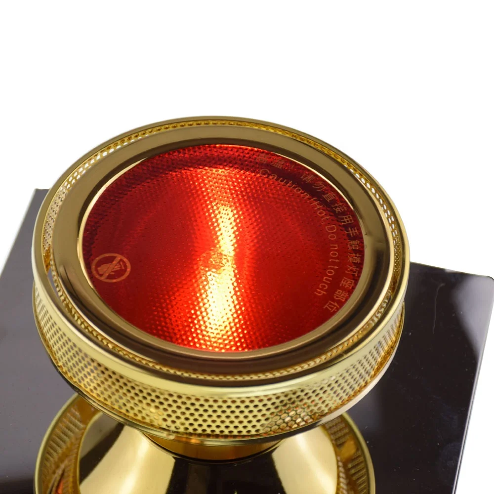 BN70B 220V EU Plug 2 Heads Double Halogen Beam Heater Coffee Heated Furnace Heated Device for Syphon Coffee Maker