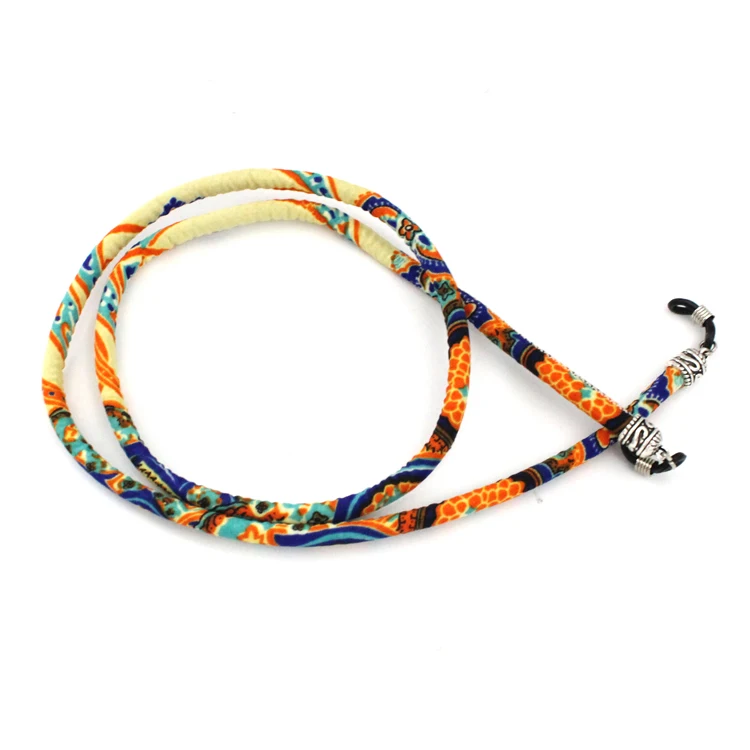 6mm Fashion Glasses rope for Cotton Printed cotton cloth glasses rope