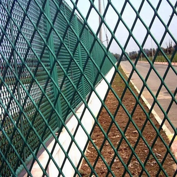 Expanded Metal Fence