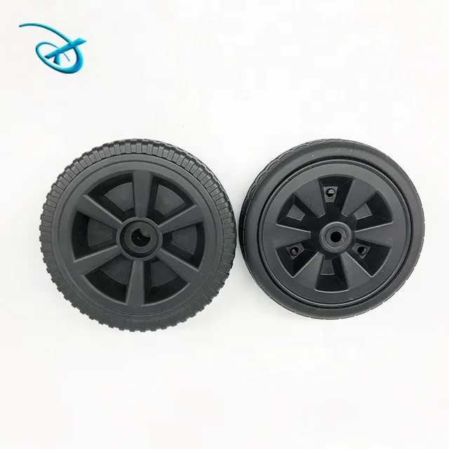 baby stroller Plastic wheel 6 inch bbq grill wheels