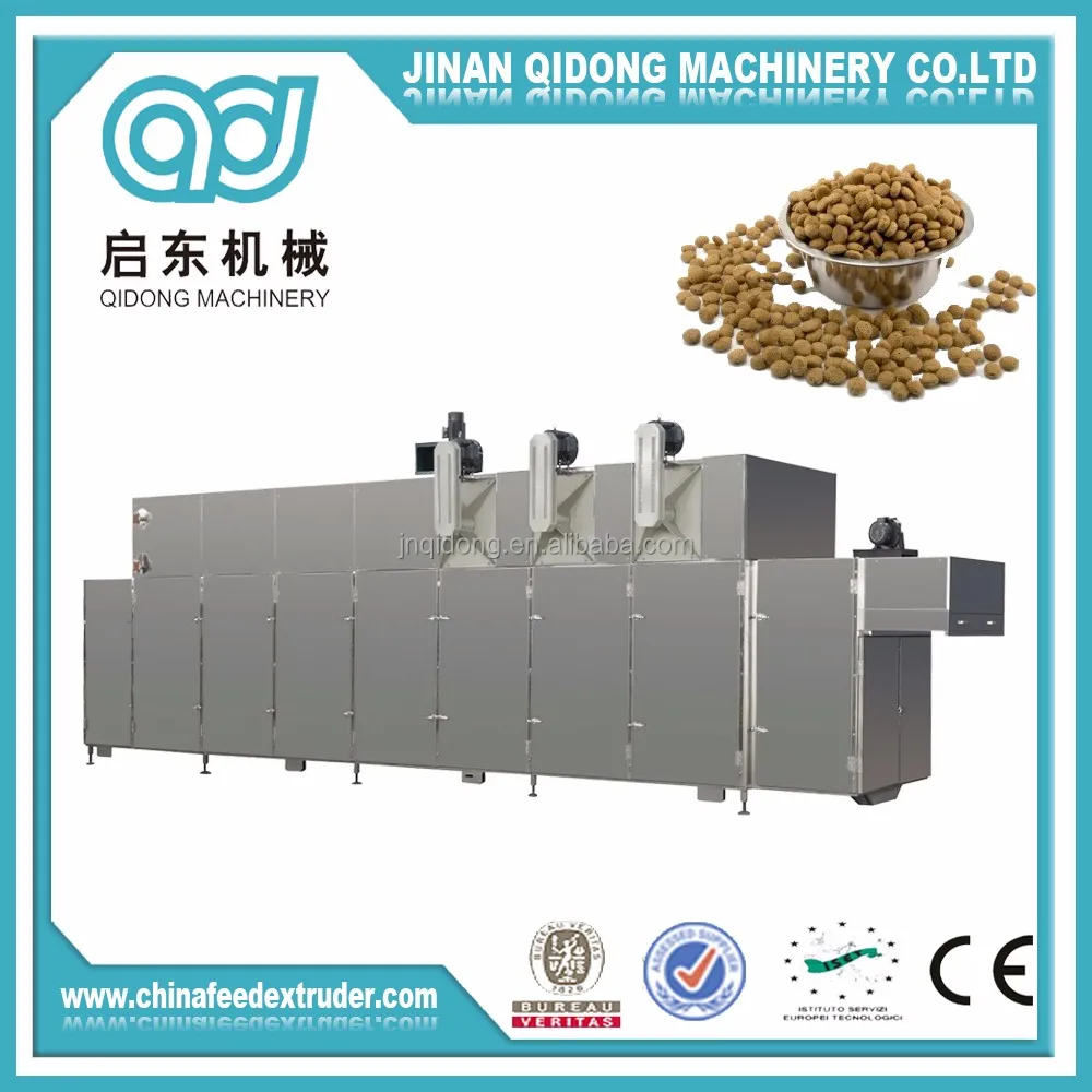 2018 Jinan Qidong new high effficency stainless steel animal feed dryer
