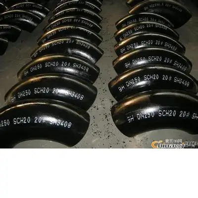  Поставка ASTM A860 WPHY42/52/60 90 градусов LR BW колено из углеродистой стали/90