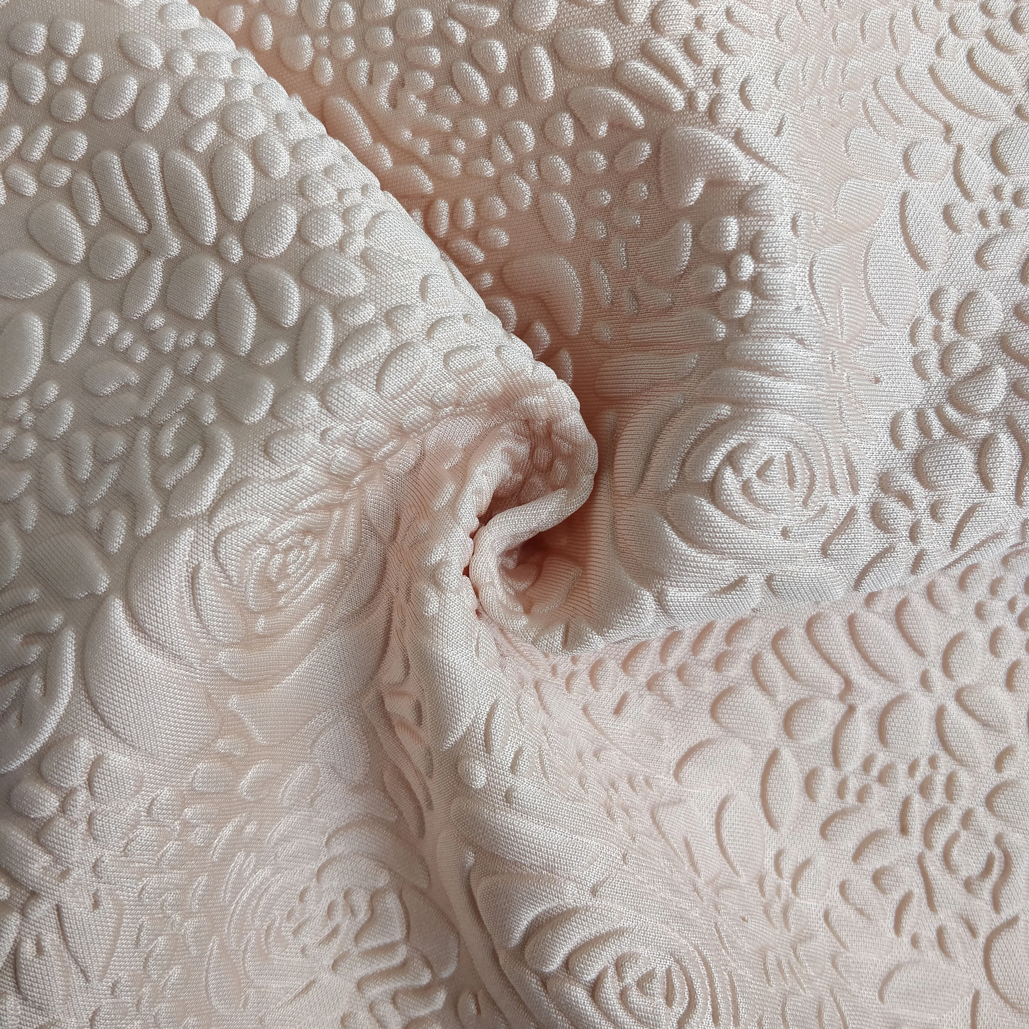 100% polyester 3D Jacquard Knitted Spacer Scuba fabric