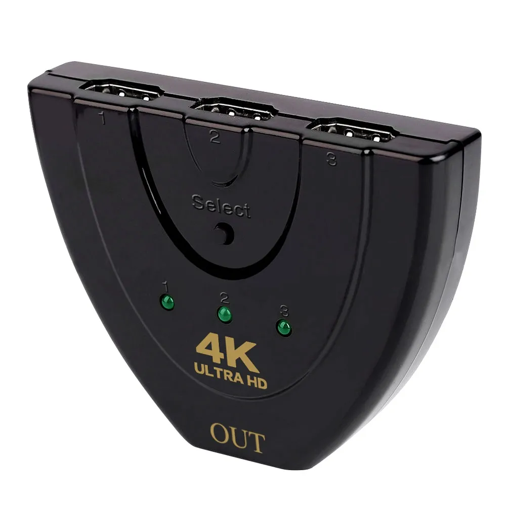 
1080P 3 to 1 Pigtail HDMI Switch 3 in 1 out HDMI Switcher 1080P 3 to 1 Pigtail HDMI Switch 3 in 1 out HDMI Switcher