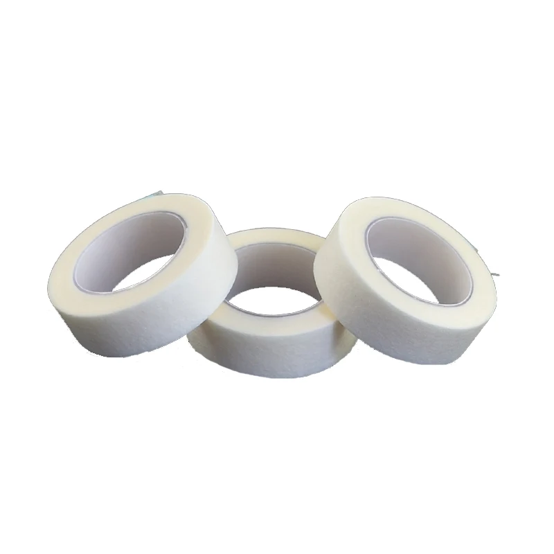 OEM custom 24 rolls per pack hospital medical adhesive micropore breathable paper tape for wound care sensitive skin use