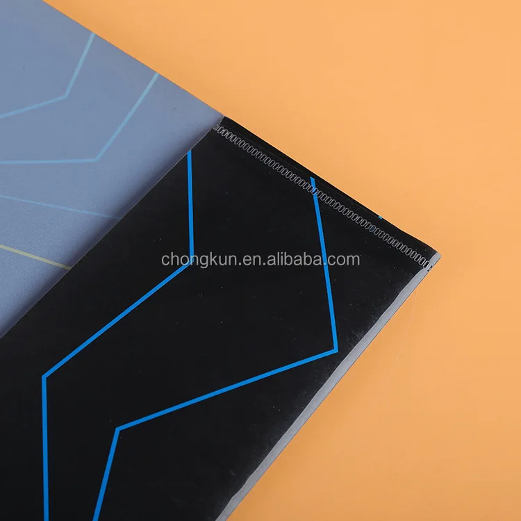 Custom print L shape PP plastic clear file folder manufacturer