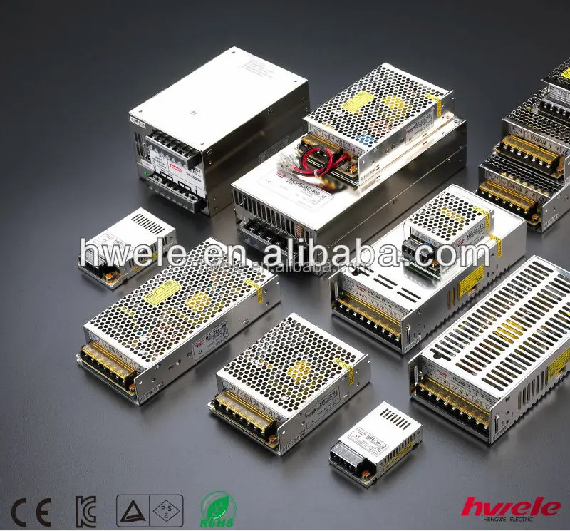 LRS-100W 12V transformer with CE,ROHS,CCC,cUL,KC,SAA,SGS certification