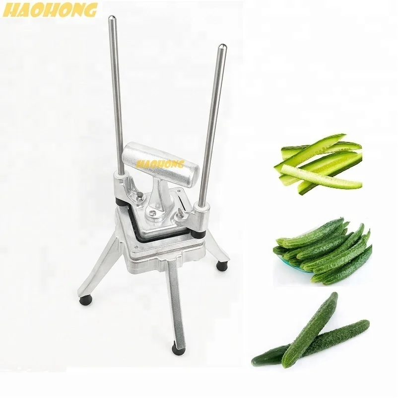 high quality commercial 3/8 inch manual aluminum easy vegetable fruit dicer chopper machine slicer