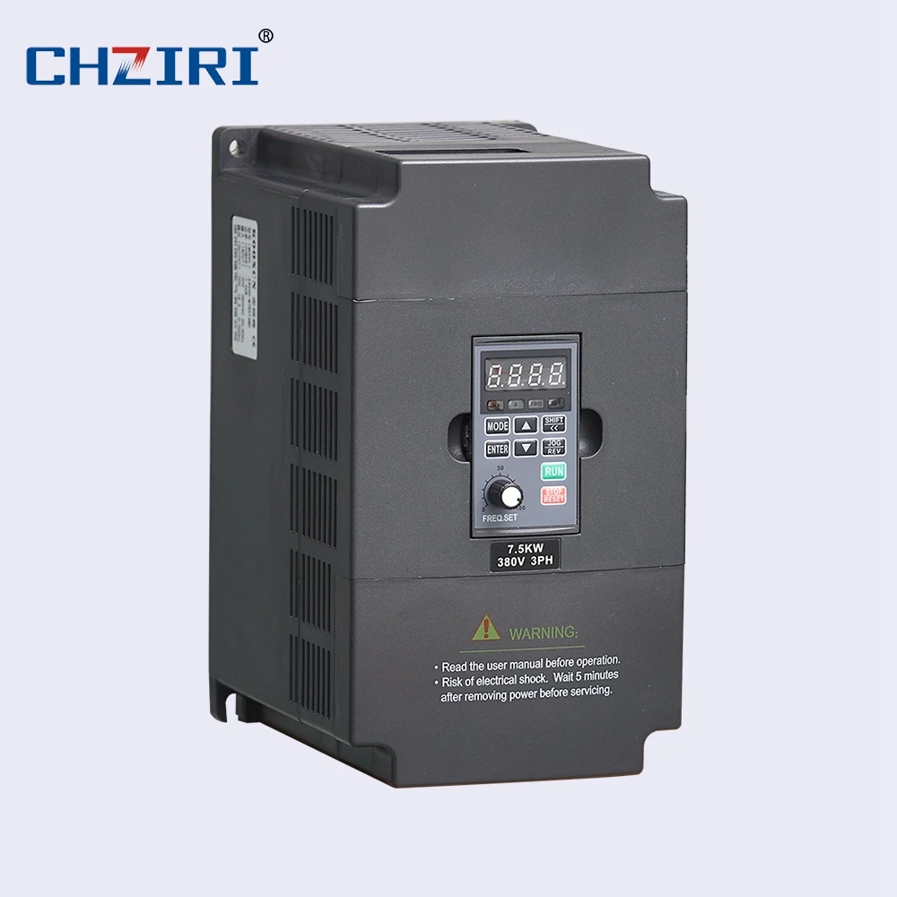 Электрический инвертор переменного тока 7,5 кВт, от 50 Гц до 60 Гц, преобразователи частоты для воздушного компрессора
