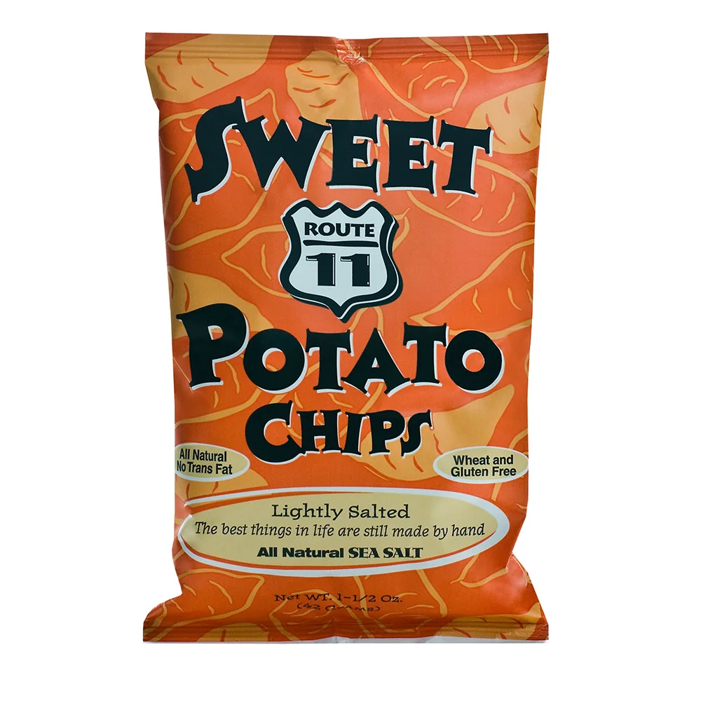 Wholesale Chips Packaging Bags Custom Logo Laminated Plastic Nuts Food Aluminium Foil Banana Chips Potatoes Chips Packing Bag