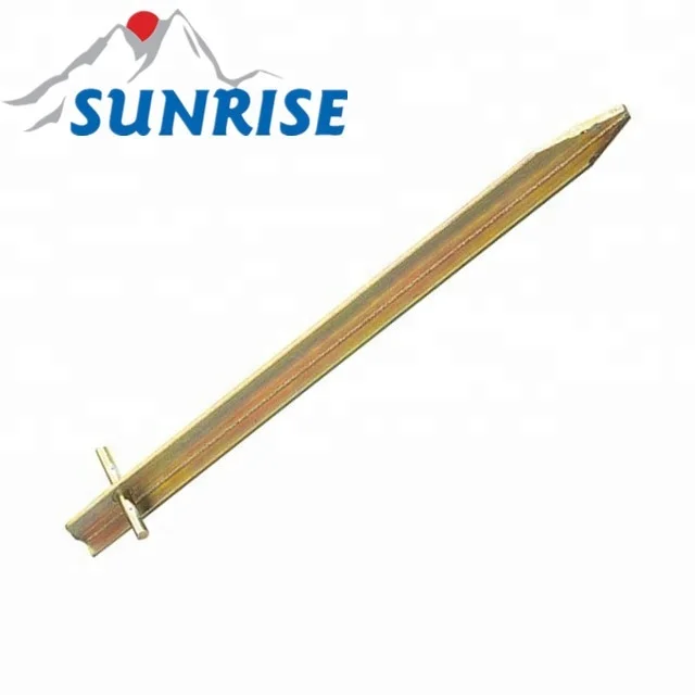 56878C# 50cm Heavy Duty T shape T-Iron Steel peg