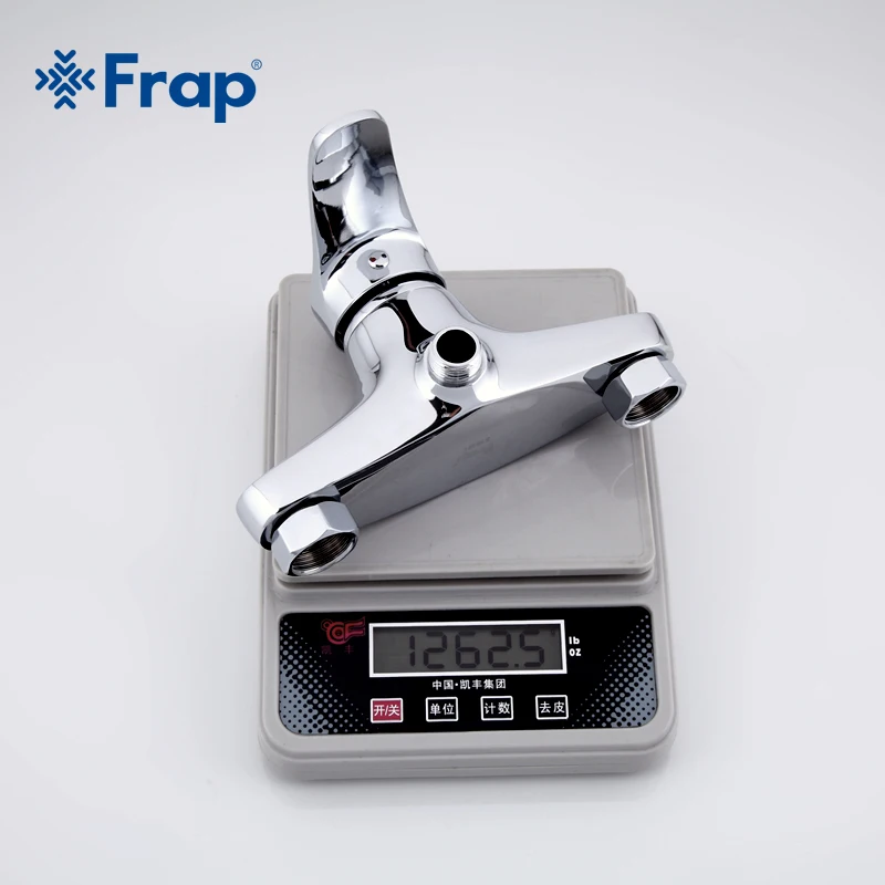 Frap Simple Style Bath Shower Faucet Sets Cold and Hot Water Mixer Tap with Hand Shower F2001