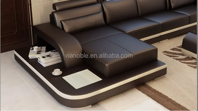 
Leather sofa Living Room modern furniture set sofa 