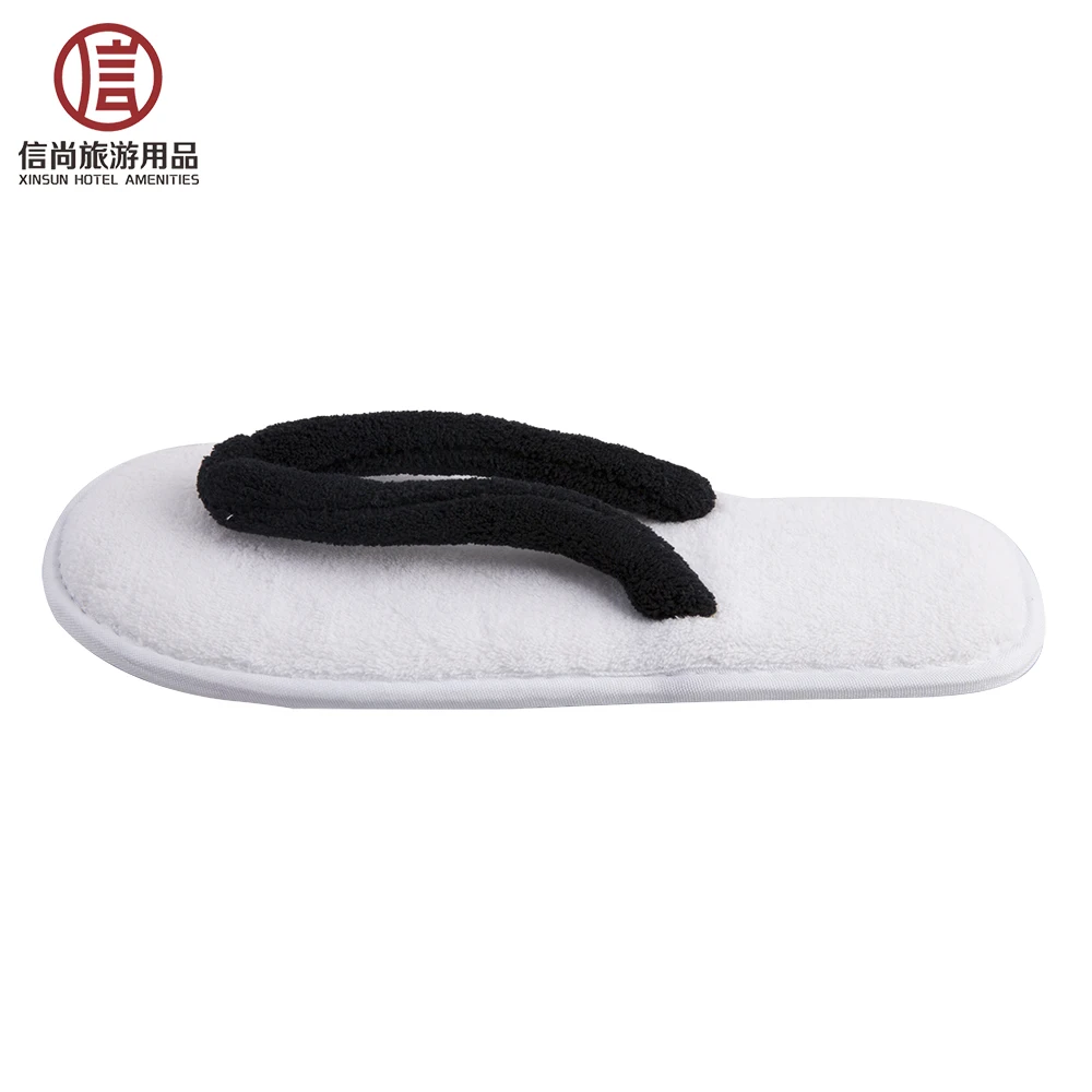 Flip flop wholesale hotel bathroom slippers