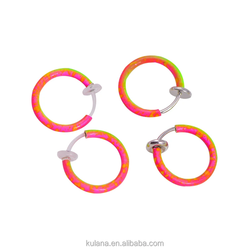 Custom Faux septum piercing india nose ring