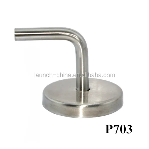 inox pipe handrail brackets for wall mount