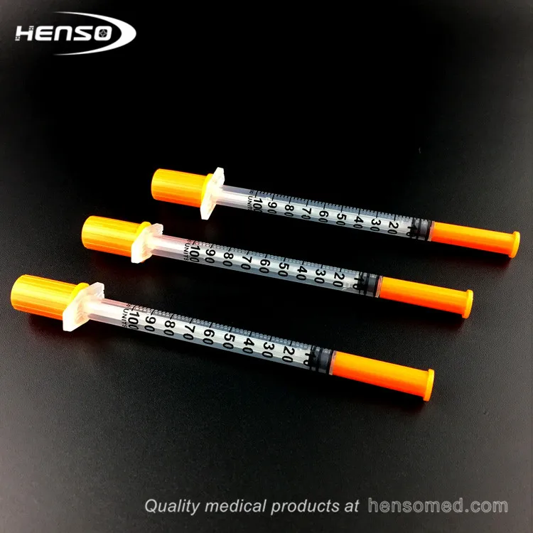 
Henso Plastic 1cc Insulin Syringe 