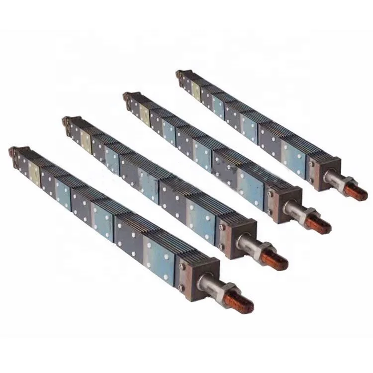 0 to 6000g per hour generator electrode bar group sewage treatment sodium hypochlorite generator titanium electrode