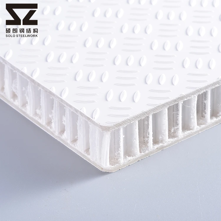 Fiberglass FRP panel Sheet modular marine non skid deck floor covering
