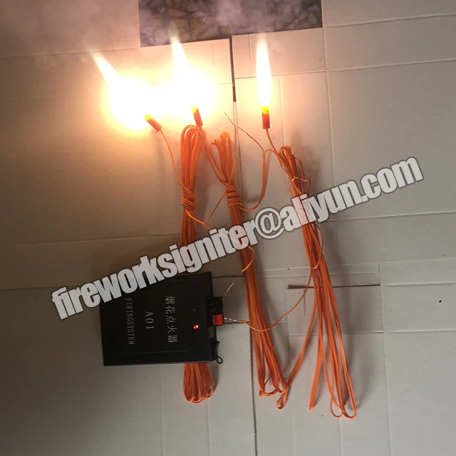 Воспламенитель фейерверка 3 м 1000 шт. оптовая продажа Одобрено CE китайский электрический воспламенитель для Liuyang