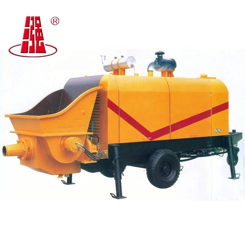 Environmentally friendly Trailer-mounted Concrete Pump Fixed Concrete Pump
